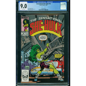 SENSATIONAL SHE-HULK #10 CGC 9.0 VFNM